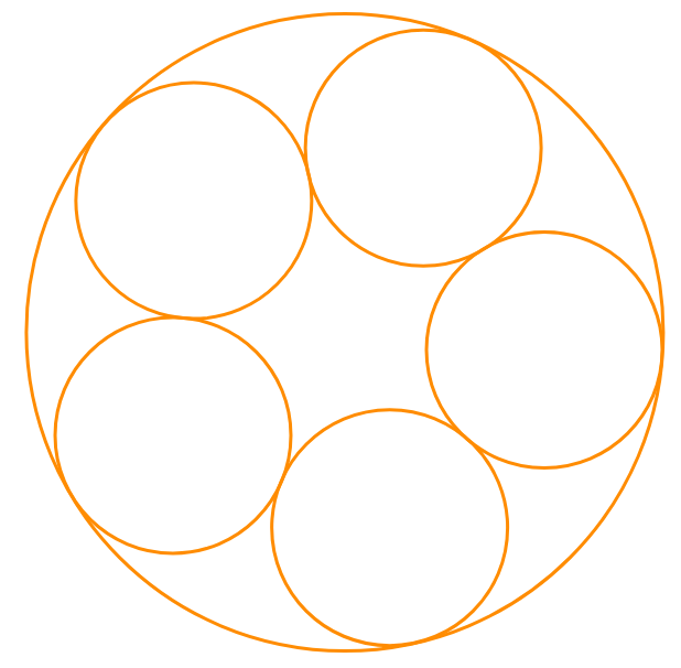 Circle packing logo